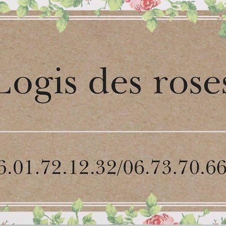 Le Logis Des Roses Villa Doué-la-Fontaine Buitenkant foto